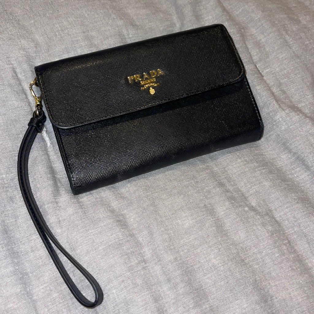 Prada Phone Wristlet Wallet